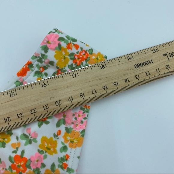 Wild Fable Floral Scoop Front Extra Cheeky Extra High Leg Bikini Bottom - XL - Picture 5 of 5